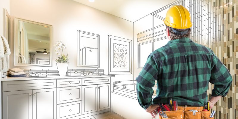 we love doing bathroom renovations