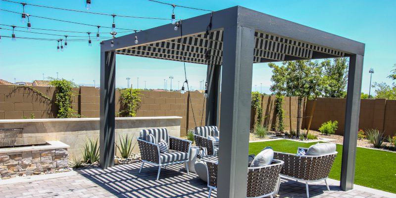 Louvered Pergolas in Mooresville, North Carolina
